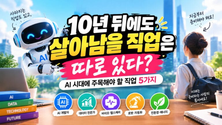 10년 후 직업