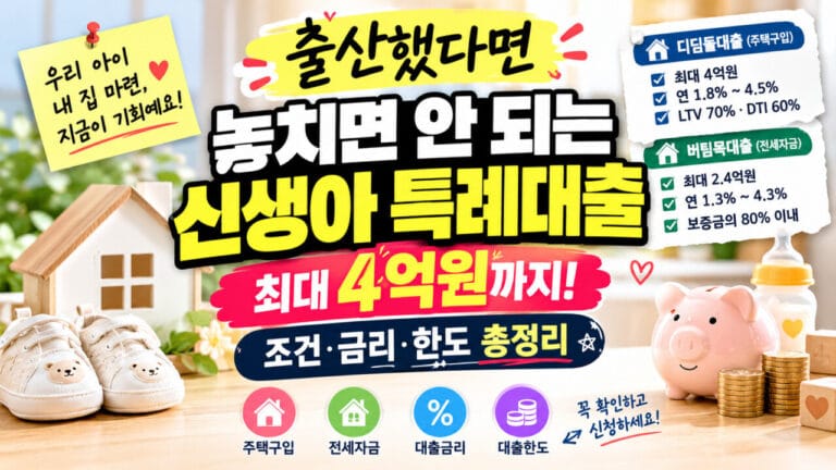신생아 특례대출