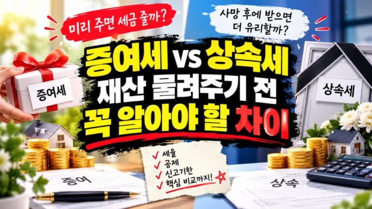 증여세 상속세